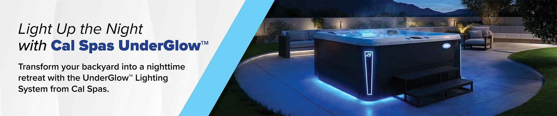 Calspas hot tub being used in a family setting - Camphill